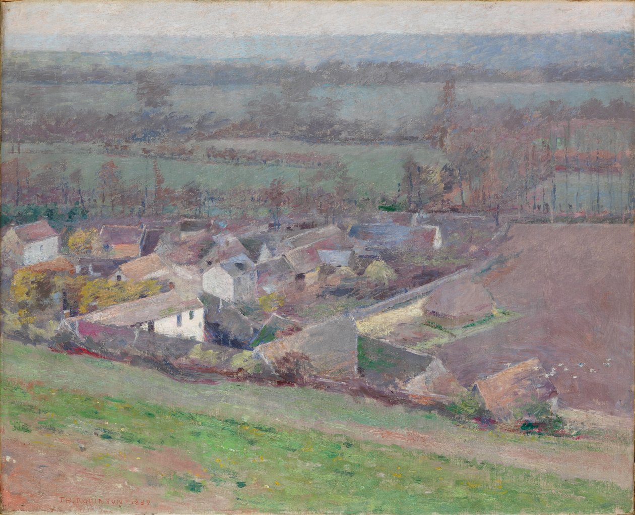 Vista de pájaro de Theodore Robinson