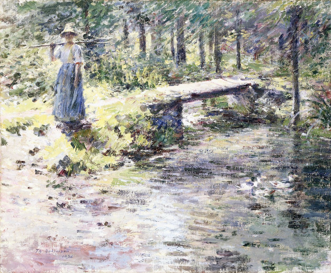El pequeño puente de Theodore Robinson