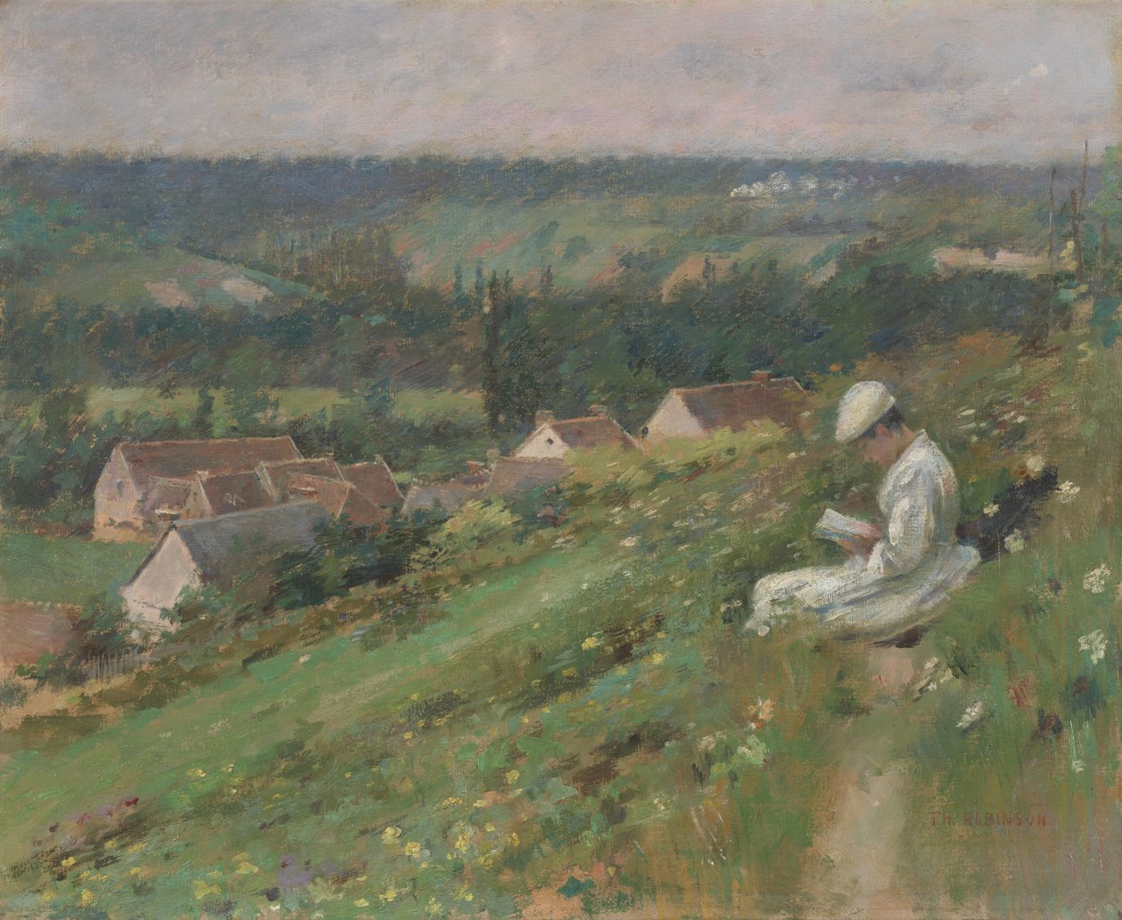 El valle de Arconville de Theodore Robinson