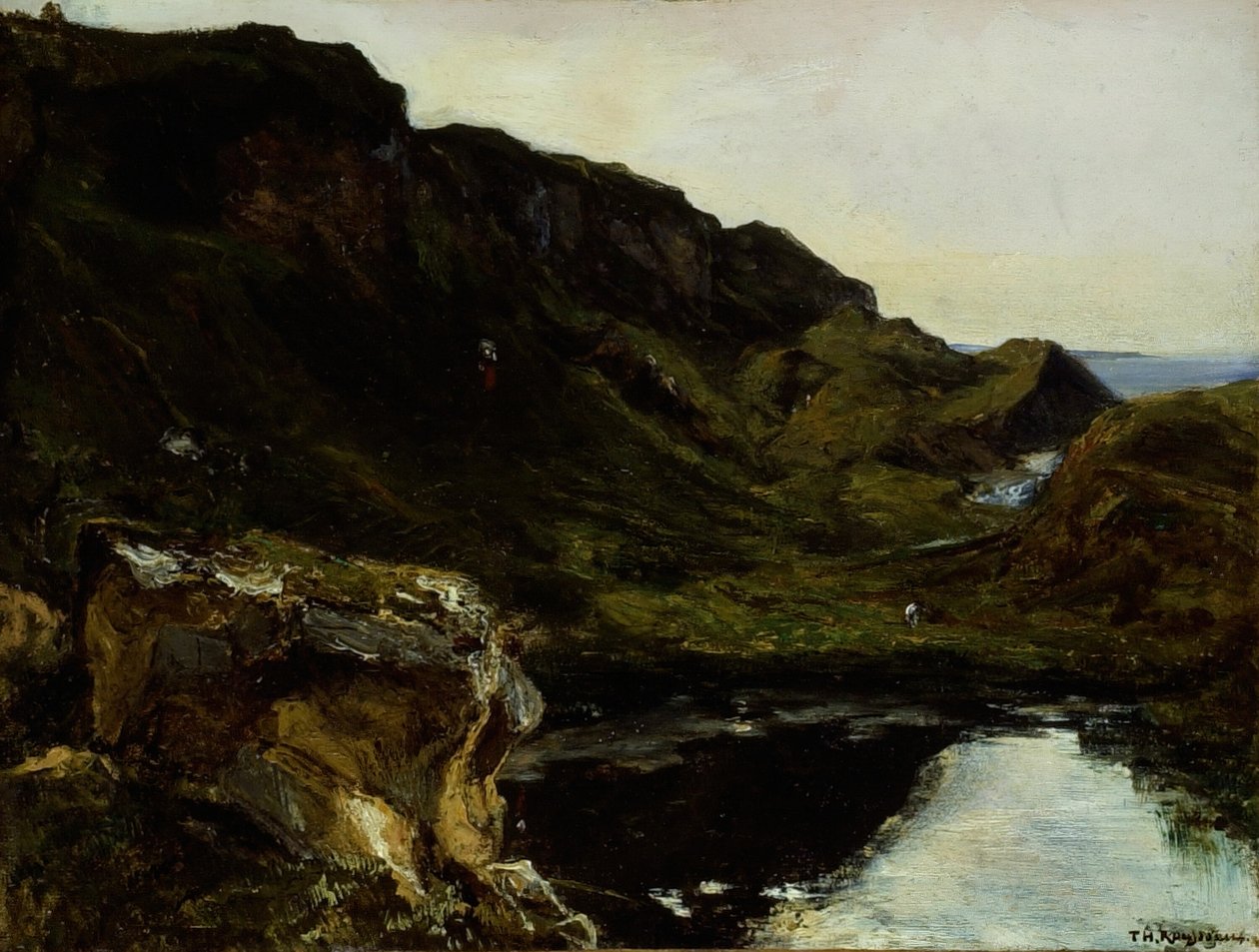 Paisaje, c. 1835 de Theodore Rousseau