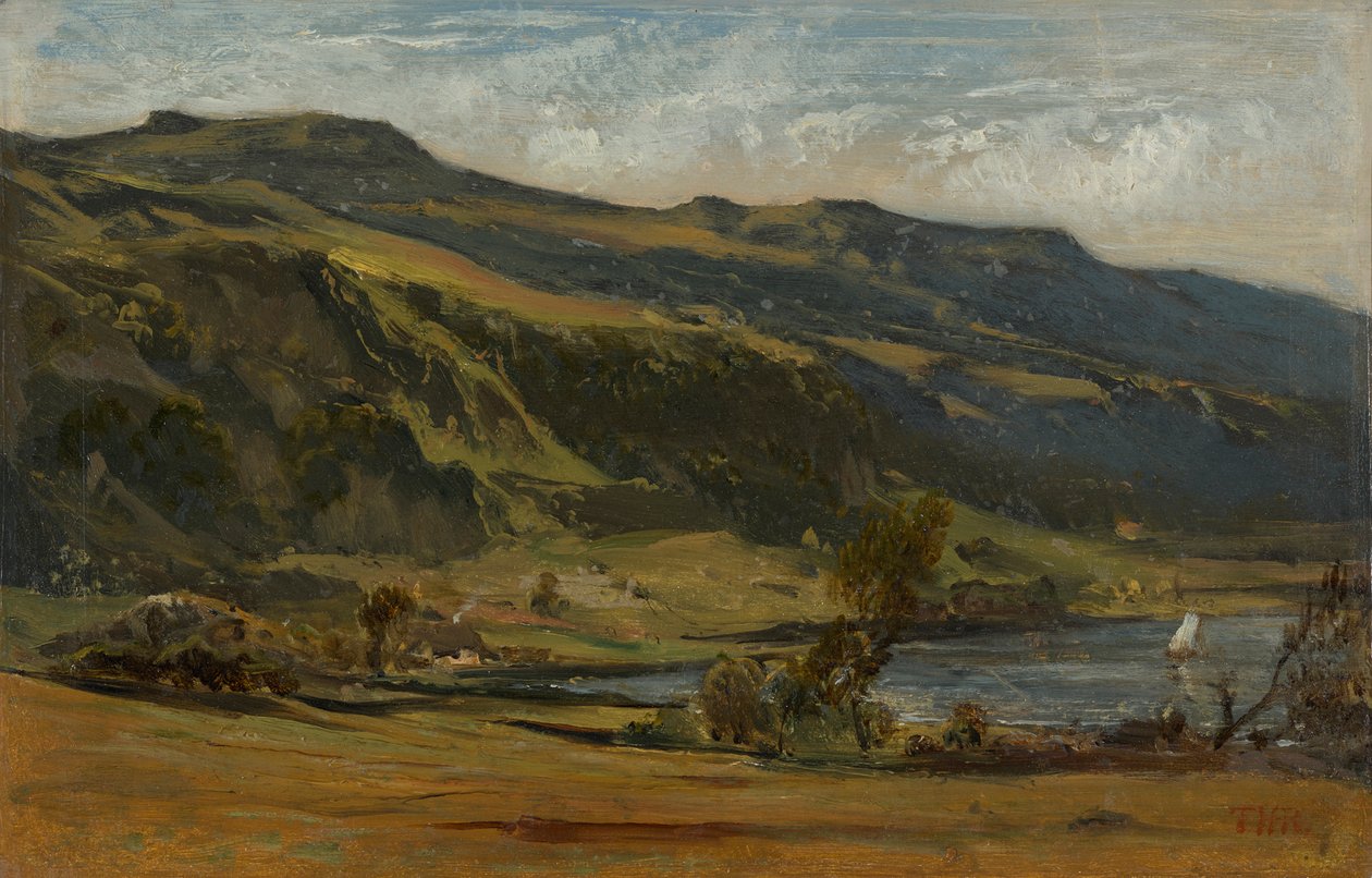 Campo de Auvernia de Theodore Rousseau