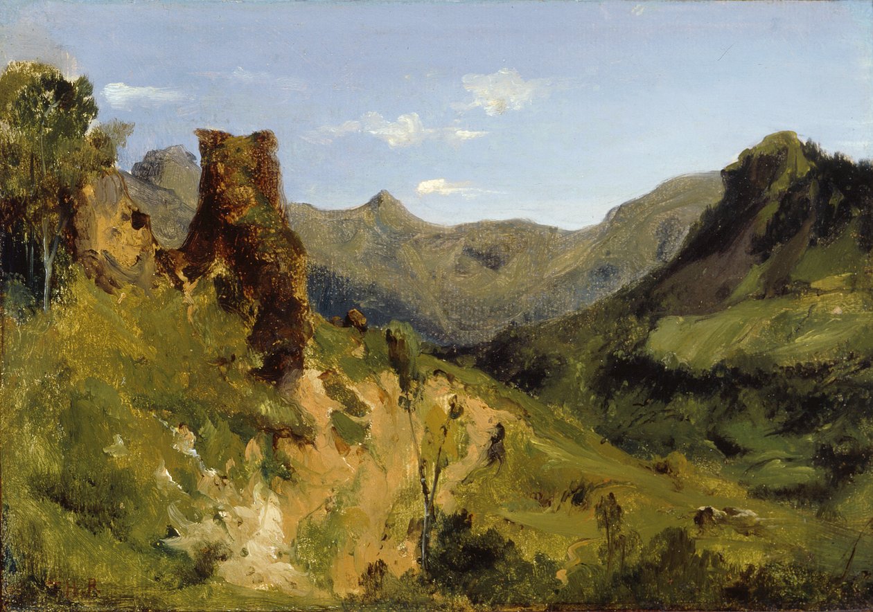 Valle de Auvernia de Theodore Rousseau