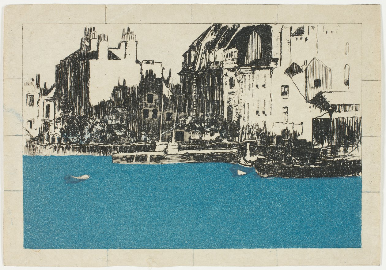 Palacios de Chelsea (Versión en color) de Theodore Roussel
