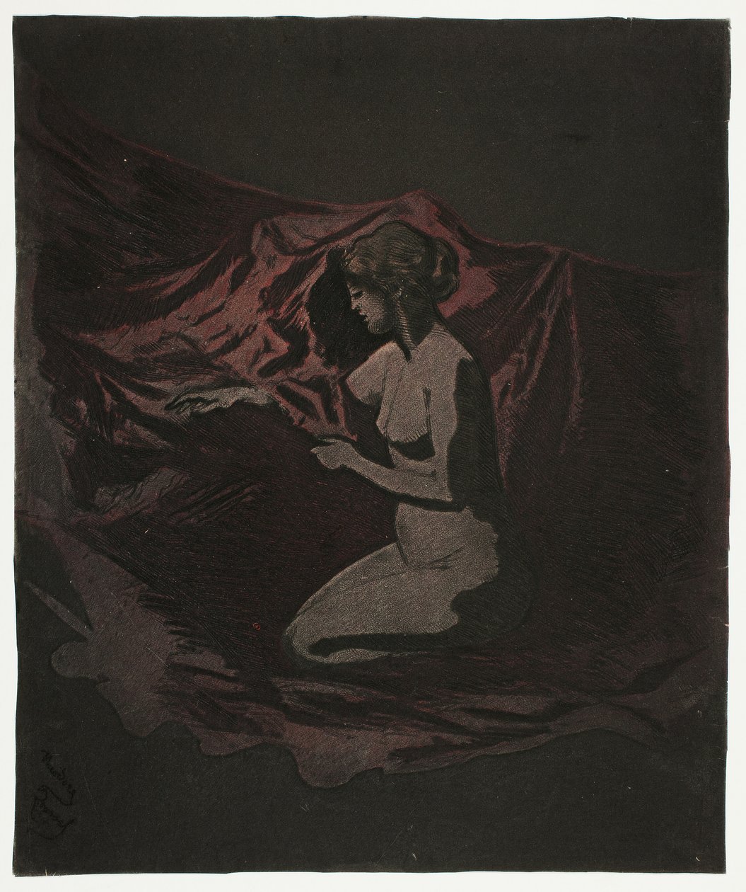 Resplandor de brasas de Theodore Roussel