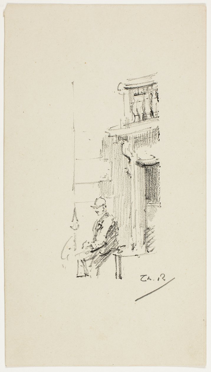 Figura y puerta de Theodore Roussel