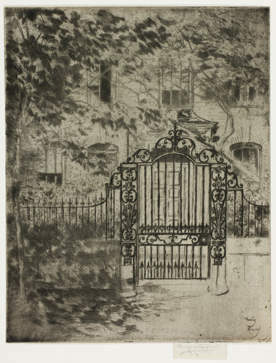 La puerta, Chelsea de Theodore Roussel