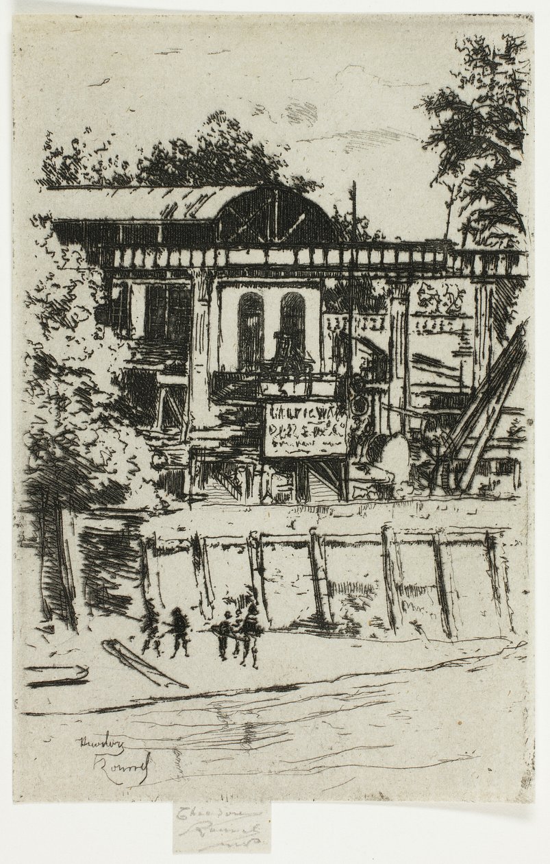 El aserradero, Putney de Theodore Roussel