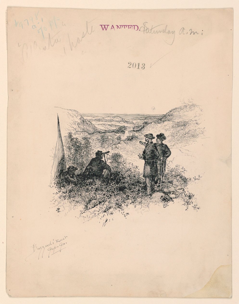 El paso del nido del ratonero de Theodore Russell Davis