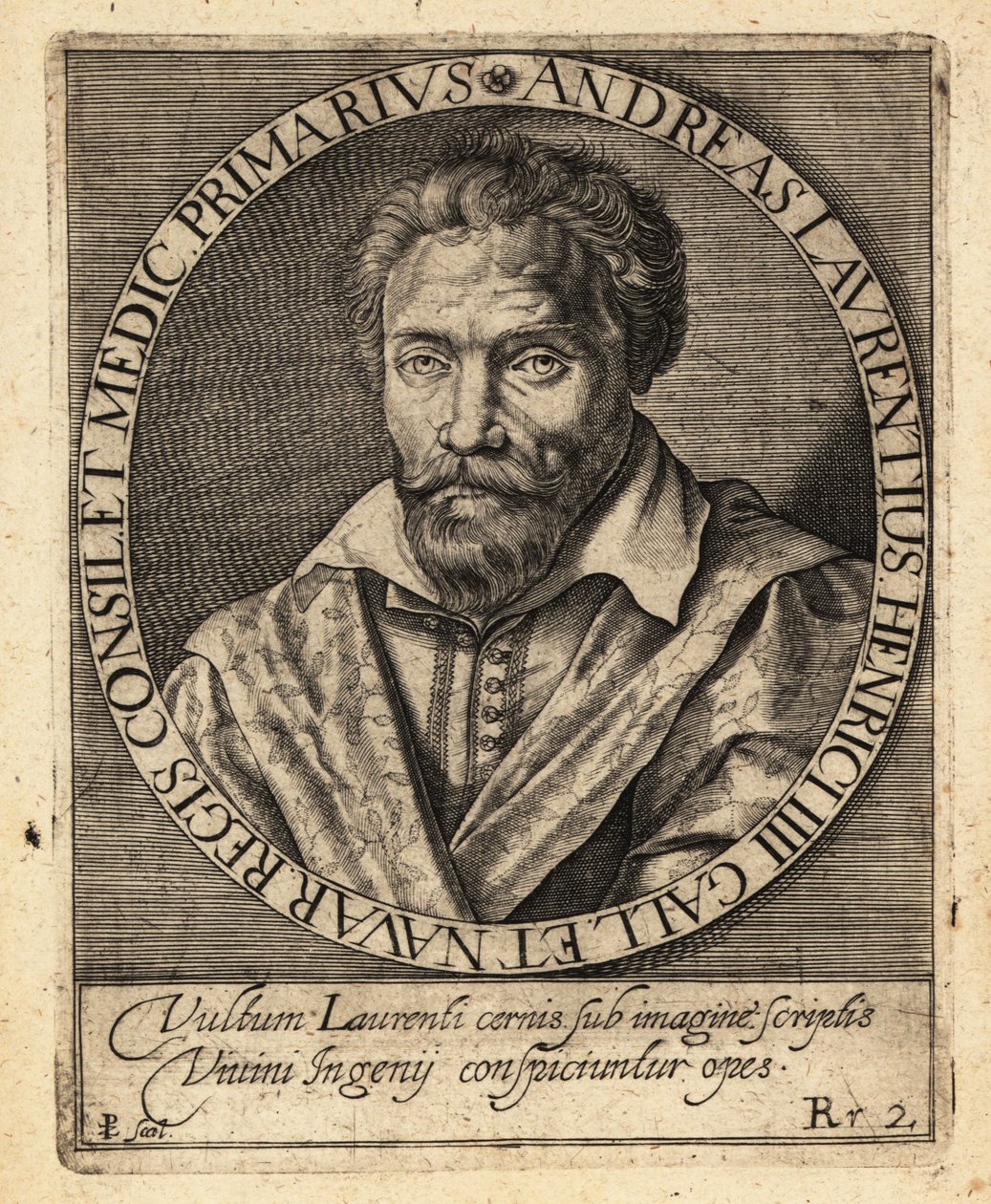 Andre du Laurens, médico francés de Theodore de Bry