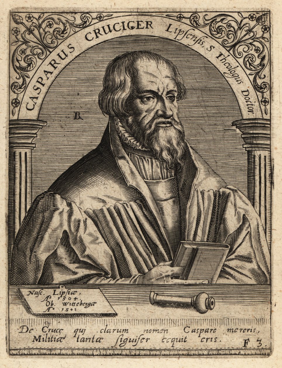Caspar Creuziger de Theodore de Bry