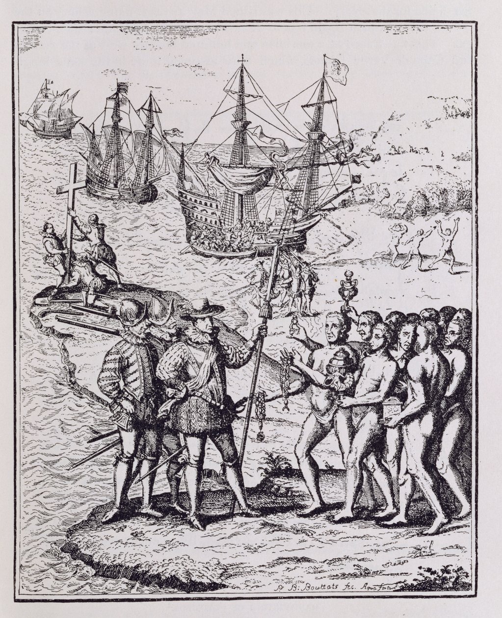Colón en La Española, de 