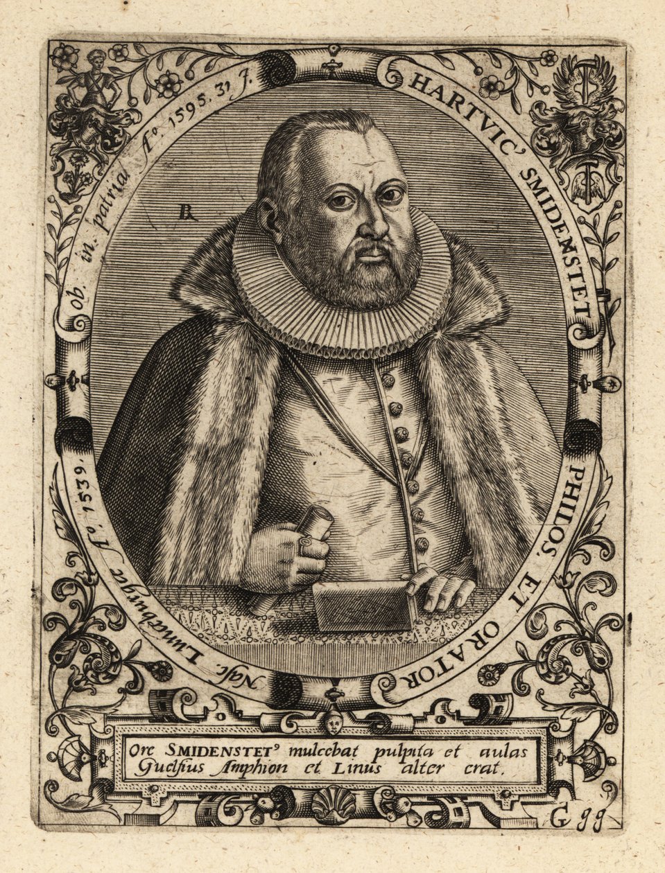 Hartwig Schmidenstedt, retórico alemán de Theodore de Bry