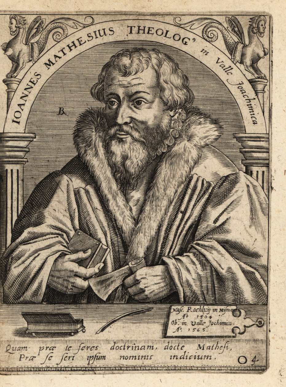 Johannes Mathesius de Theodore de Bry