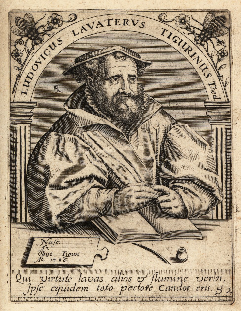 Ludwig Lavater de Theodore de Bry