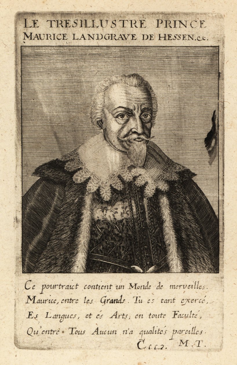Mauricio de Hesse-Kassel de Theodore de Bry