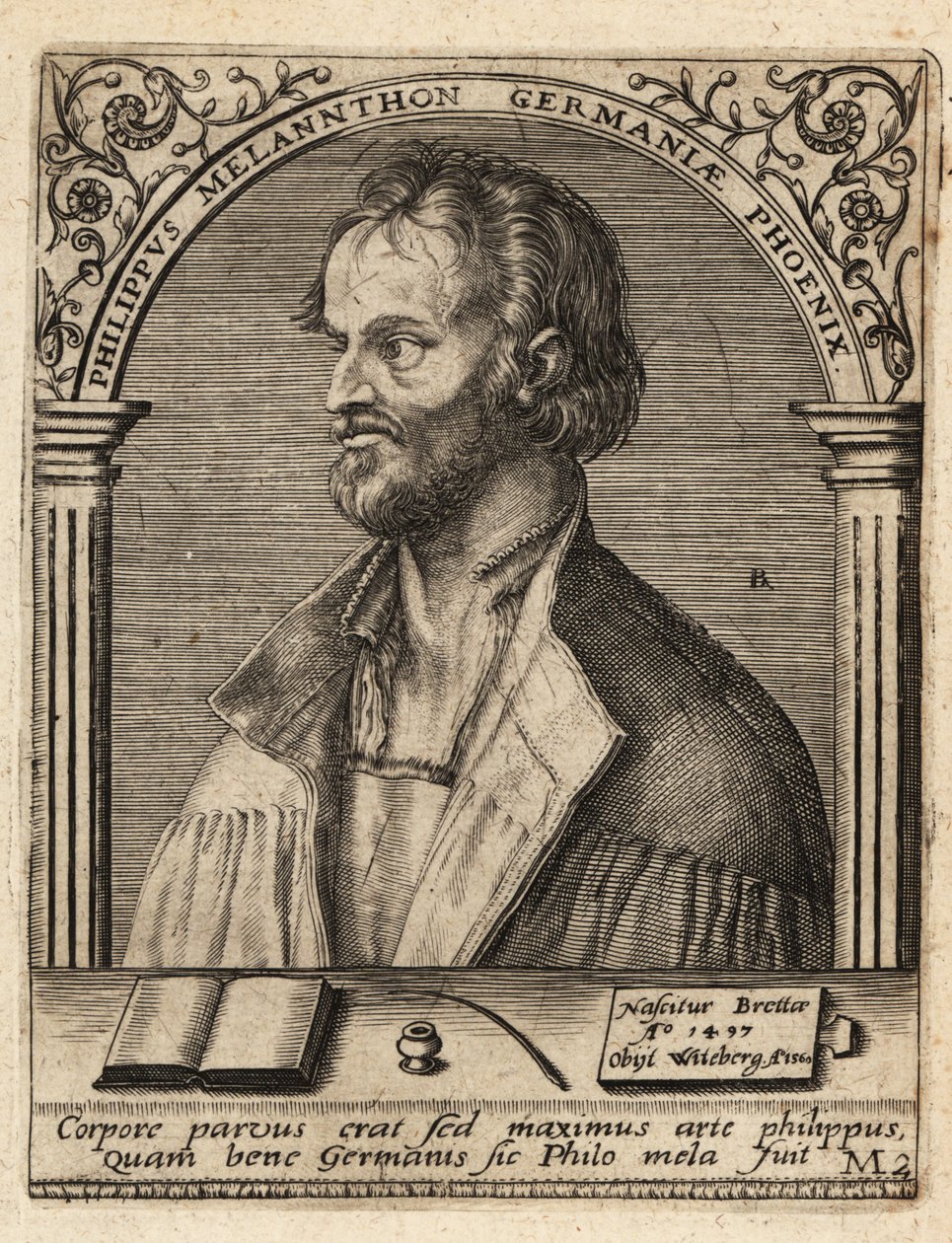 Philip Melanchthon de Theodore de Bry