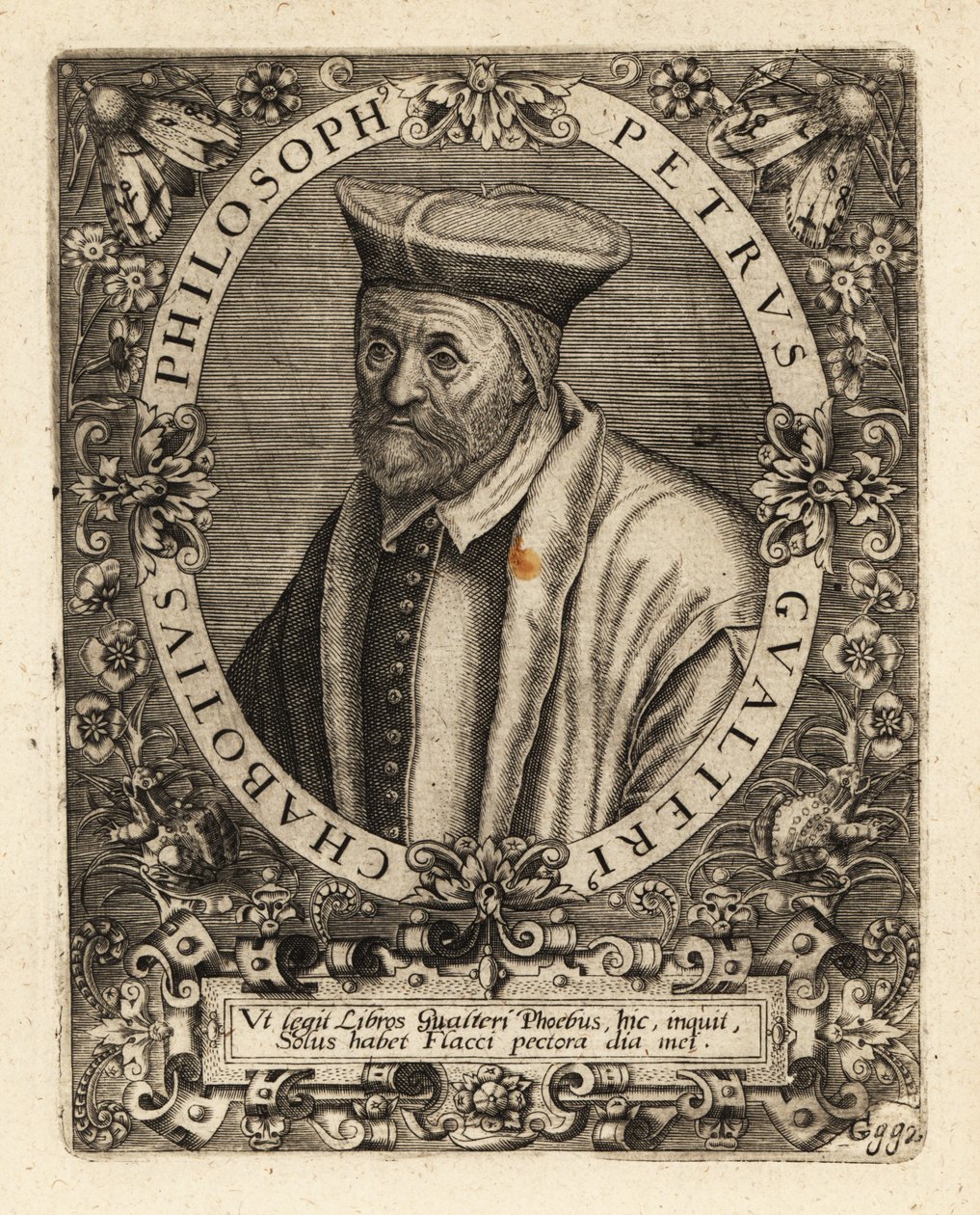 Pierre Gautier Chabot, escritor humanista francés. de Theodore de Bry