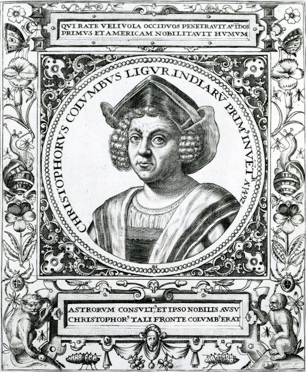 Retrato de Cristóbal Colón (1451-1506) de 