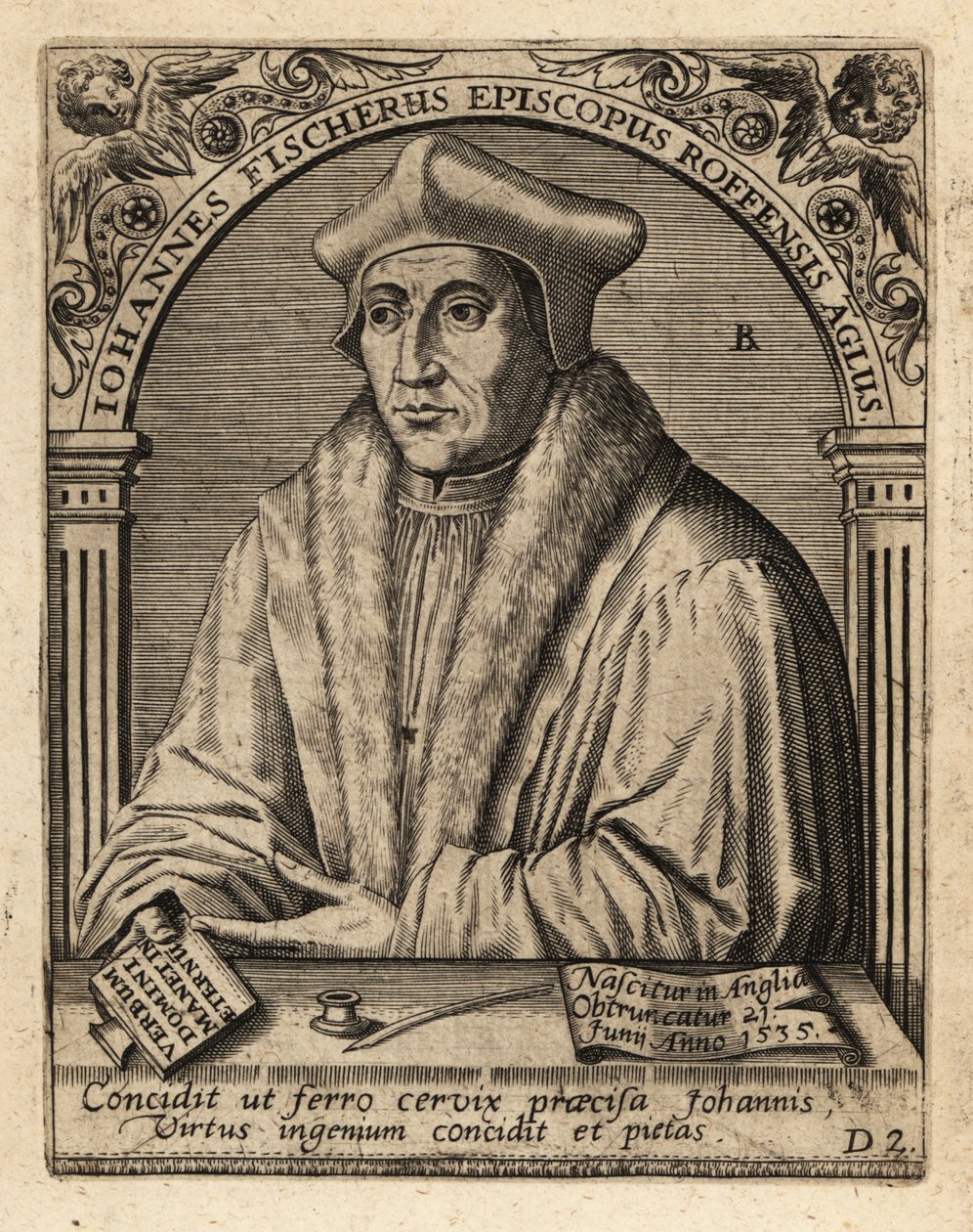 San Juan Fisher de Theodore de Bry