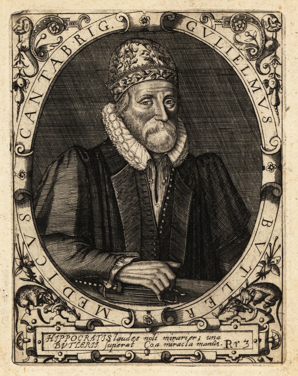 William Butler, académico inglés de Theodore de Bry