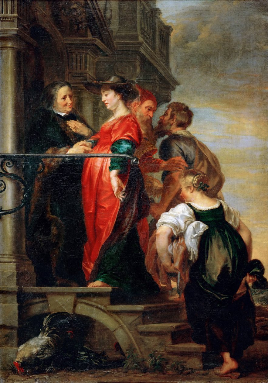 La Visitación de la Virgen María de Theodore van Thulden