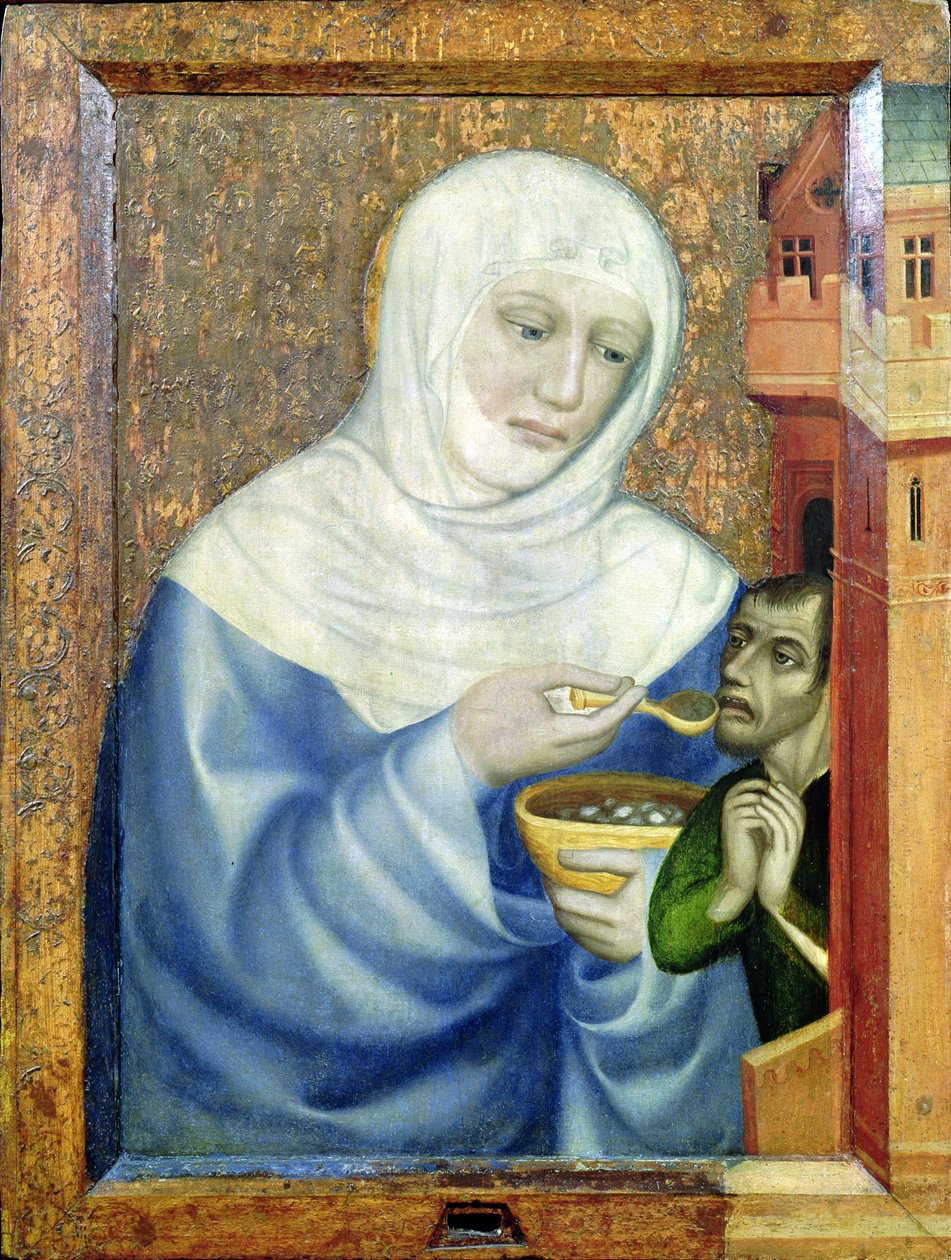 Santa Isabel de Hungría (1207-31) de Theodoricus of Prague