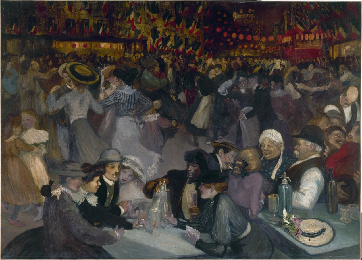 14 de julio de Théophile Alexandre Steinlen