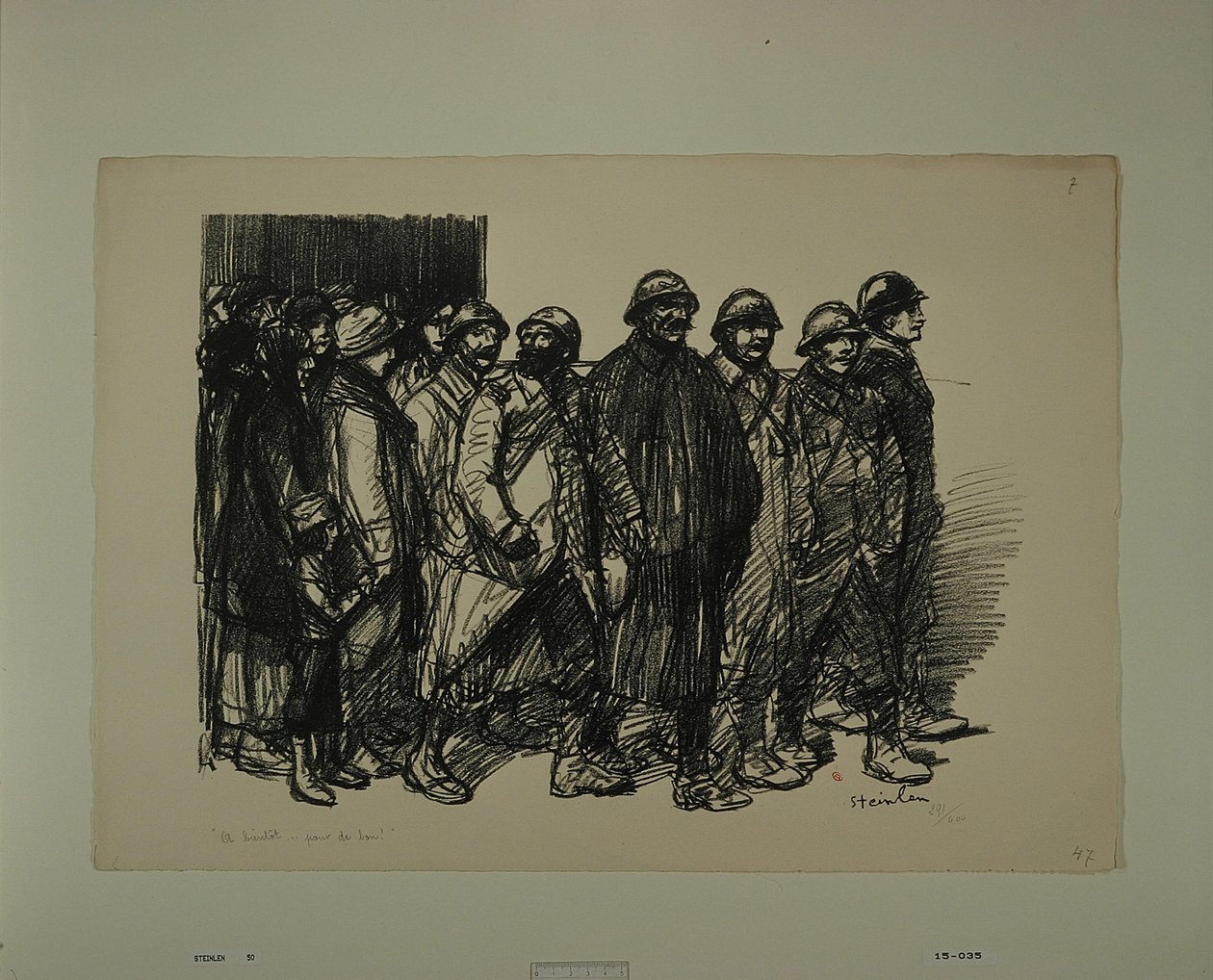 [Hasta pronto ... para siempre] de Théophile Alexandre Steinlen