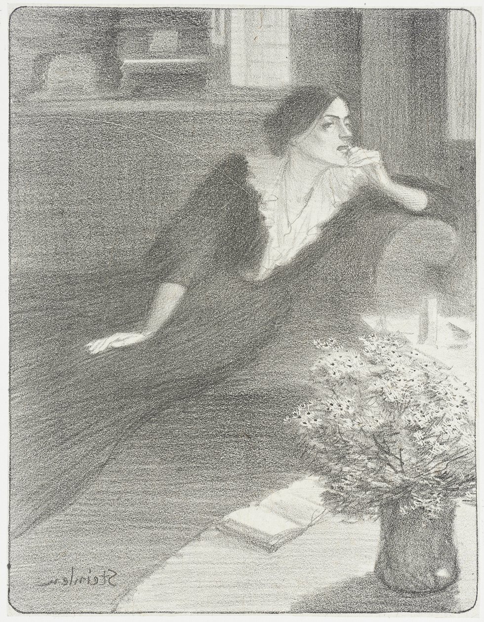 Canción crepuscular de Théophile Alexandre Steinlen