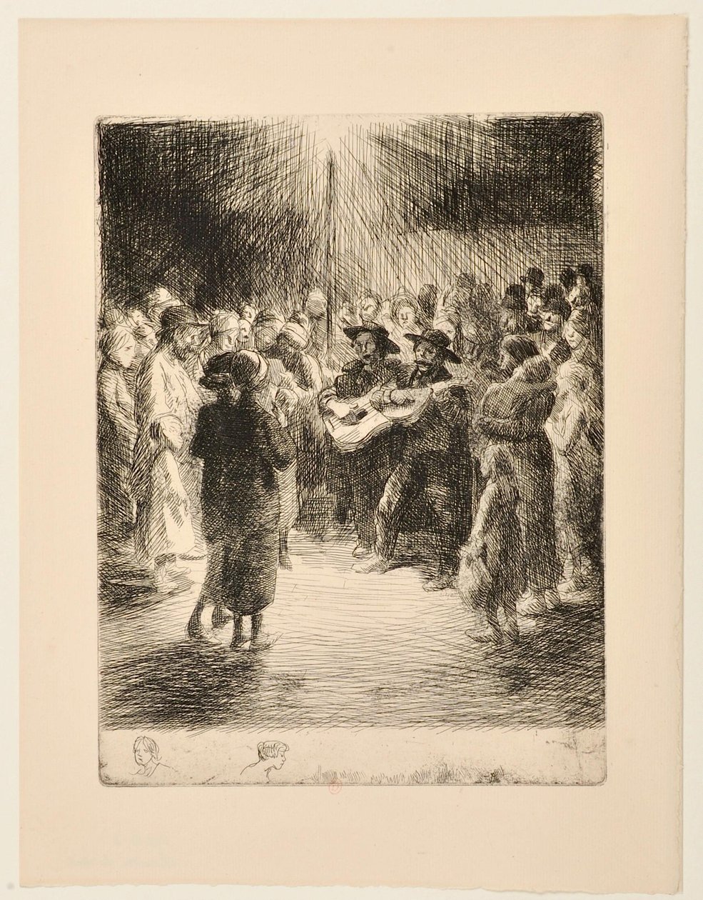 [Canción de la noche] de Théophile Alexandre Steinlen
