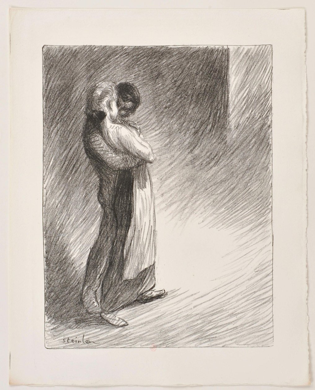 Idilio de arrabal de Théophile Alexandre Steinlen