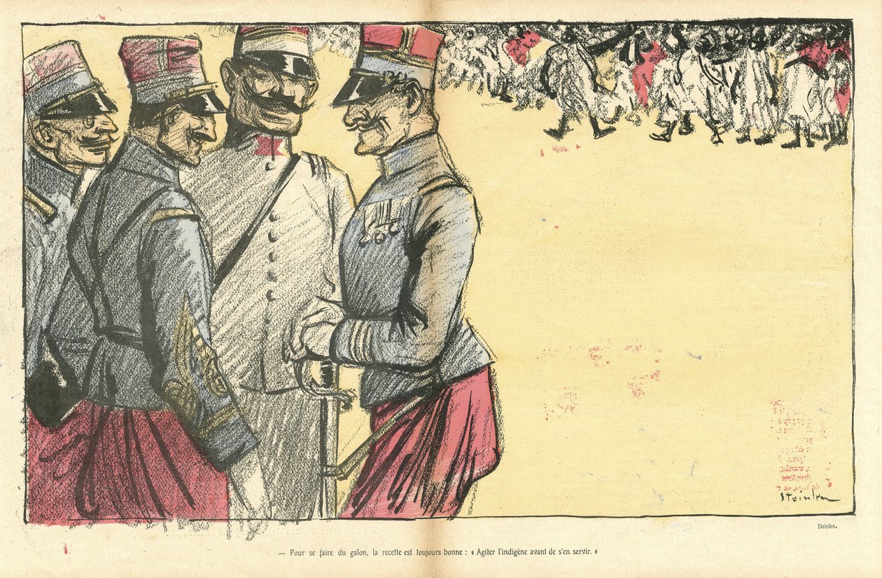 Ilustración de Steinlen (1859-1923) en El pato salvaje de Théophile Alexandre Steinlen