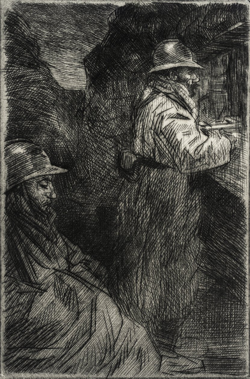 En el cuartel de Théophile Alexandre Steinlen