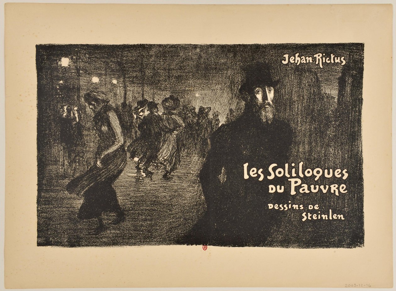 [Los soliloquios del pobre] de Théophile Alexandre Steinlen