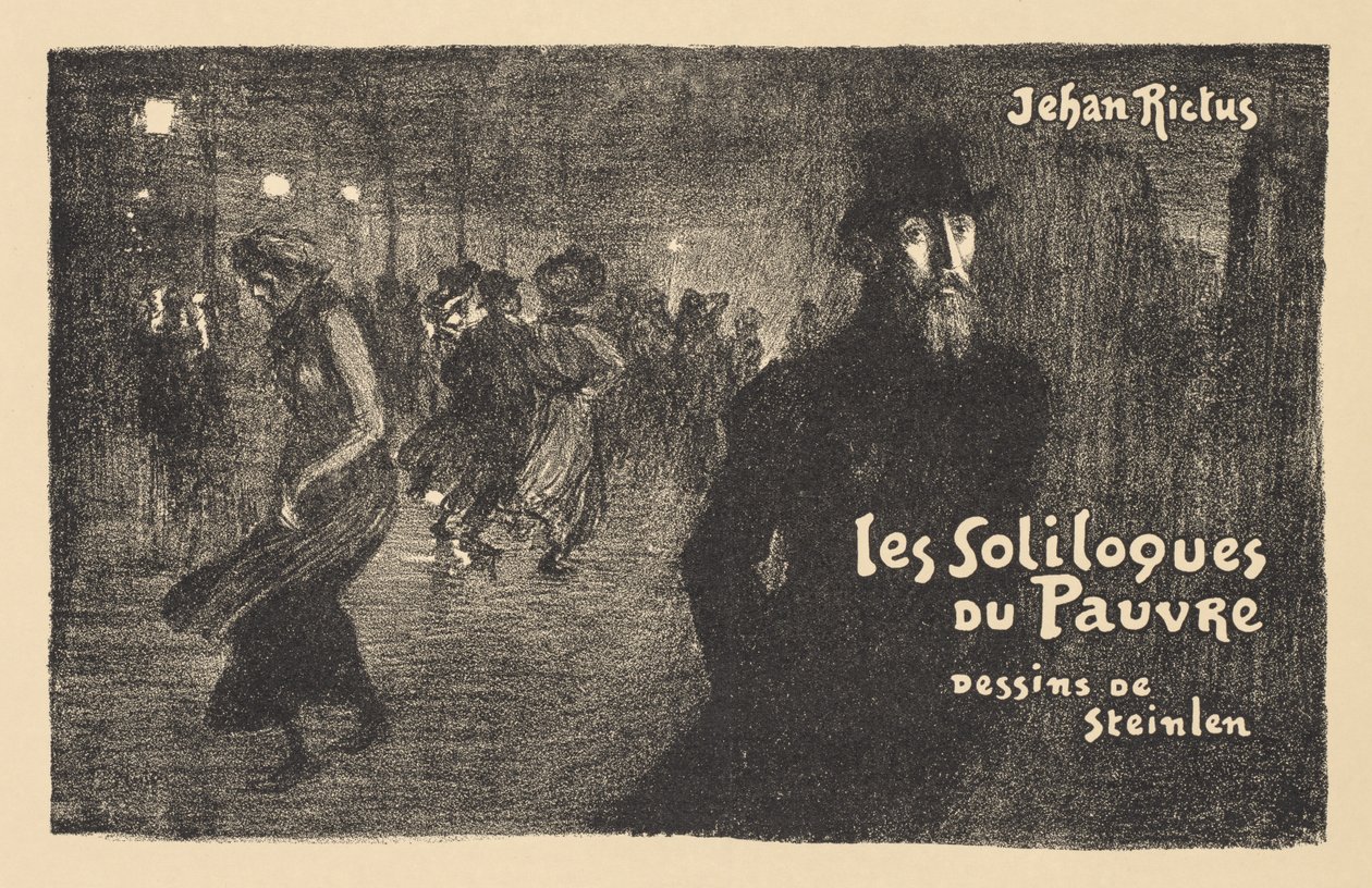 París de noche de Théophile Alexandre Steinlen