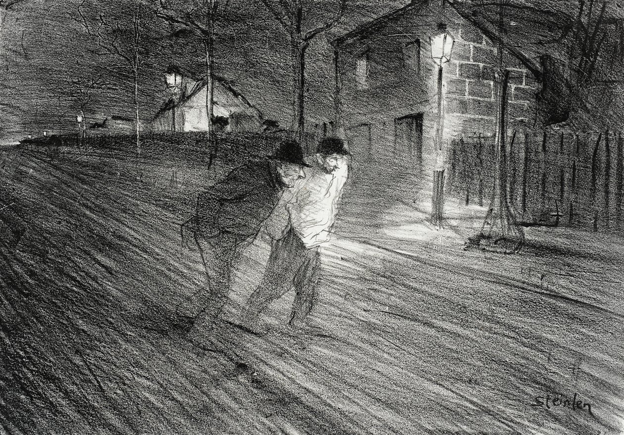 Calle Caulaincourt de Théophile Alexandre Steinlen