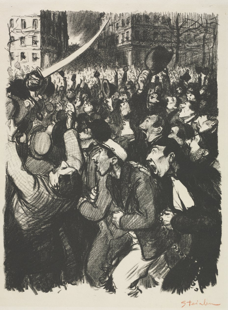 Ovejas de Théophile Alexandre Steinlen