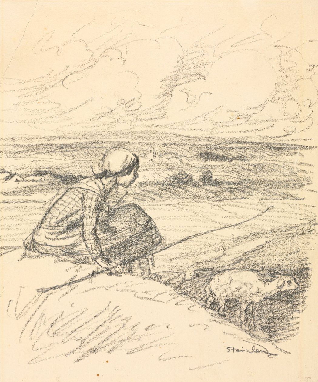 La pastora de Théophile Alexandre Steinlen
