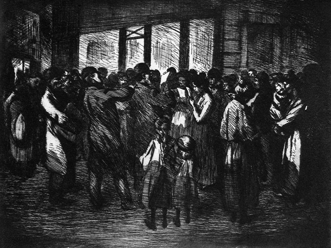 Cantantes de la calle de Theophile Steinlen