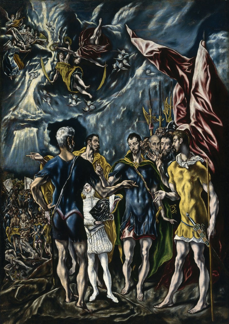 El martirio de San Mauricio, c.1600-25 de Theotocopoulos Jorge Manuel c.1578 1631 Theotocopoulos Jorge Manuel c.1578 1631