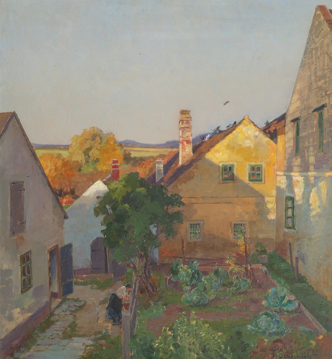 en el sol de la tarde de Therese Schachner