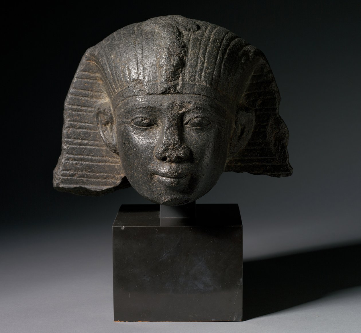 Cabeza de un rey, 21ª o 22ª Dinastía, c.1069-715 a.C. de Third Intermediate Period Egyptian