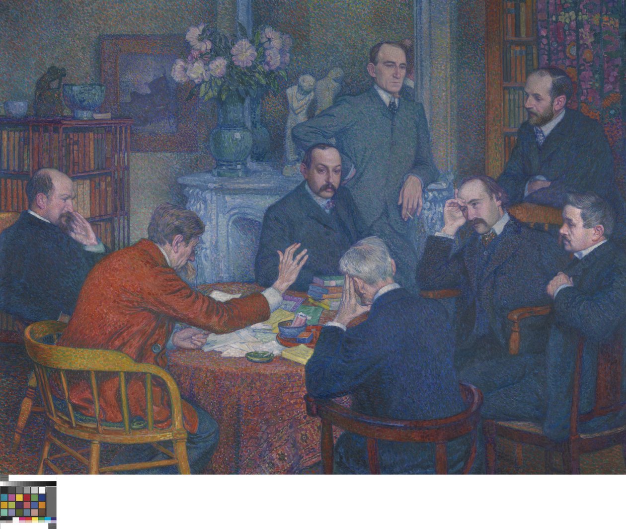 Una lectura de Emile Verhaeren de Théo van Rysselberghe
