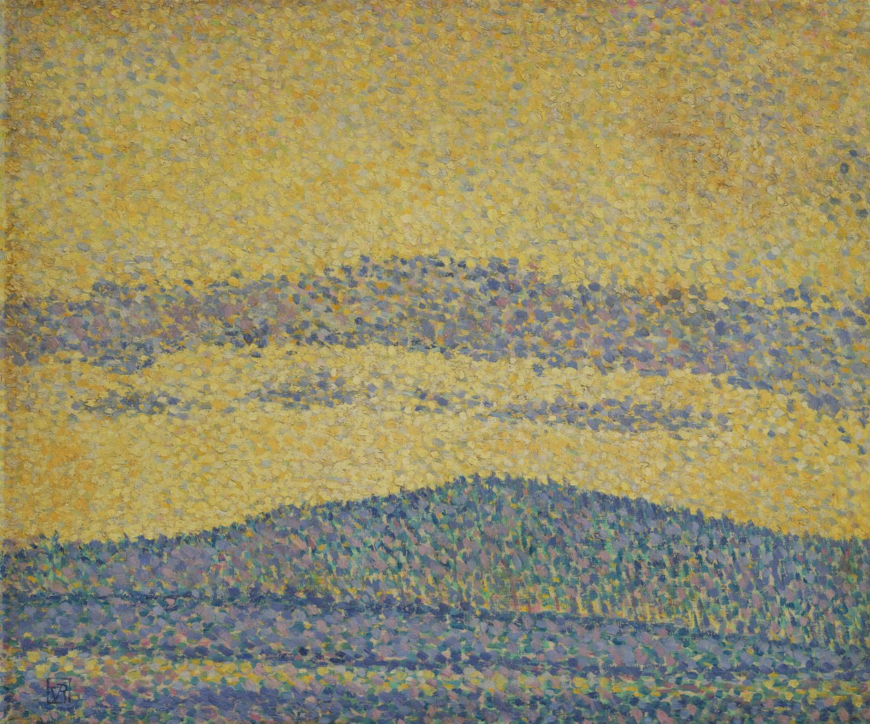 Paisaje de Théo van Rysselberghe