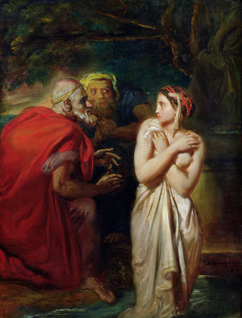 Susana y los ancianos de Théodore Chassériau