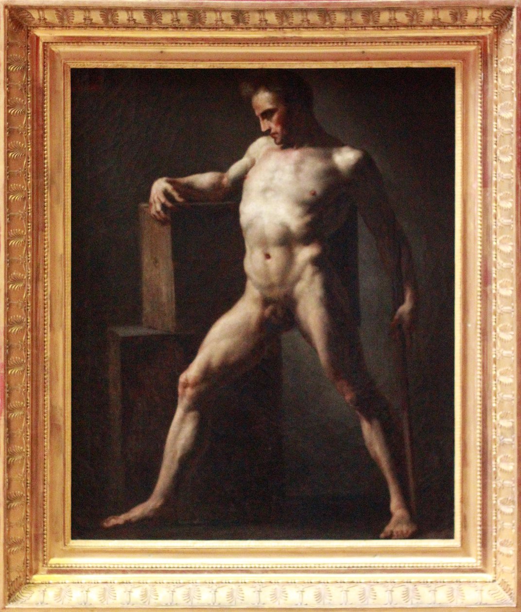 Academia de hombre de Theodore Gericault