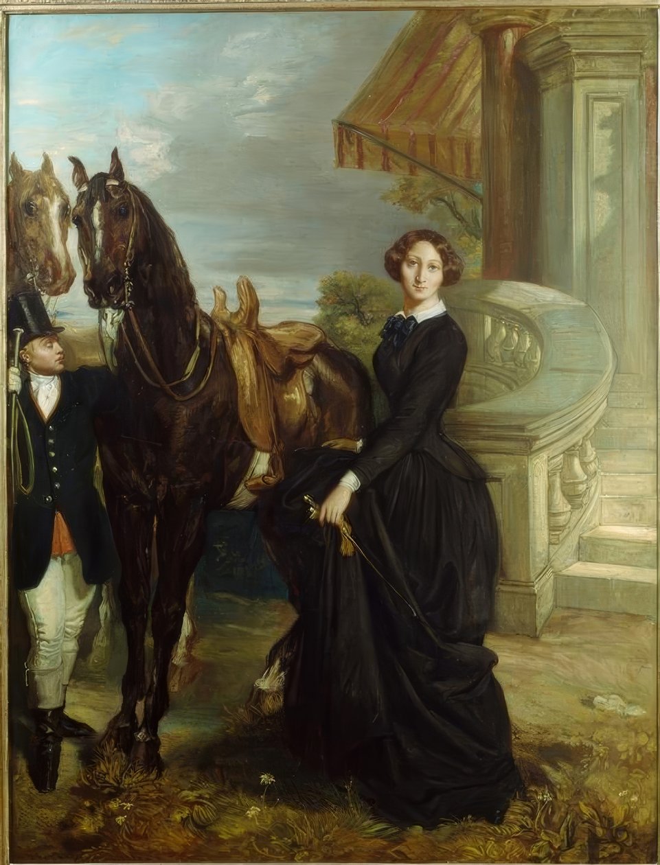 Retrato de la condesa de Ranchicourt de Théodore Chassériau