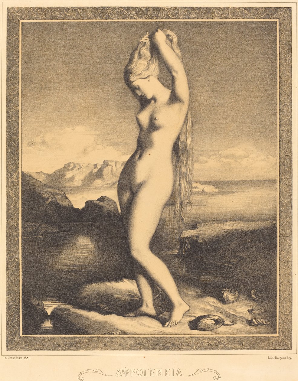 Venus Anadiomena de Théodore Chassériau