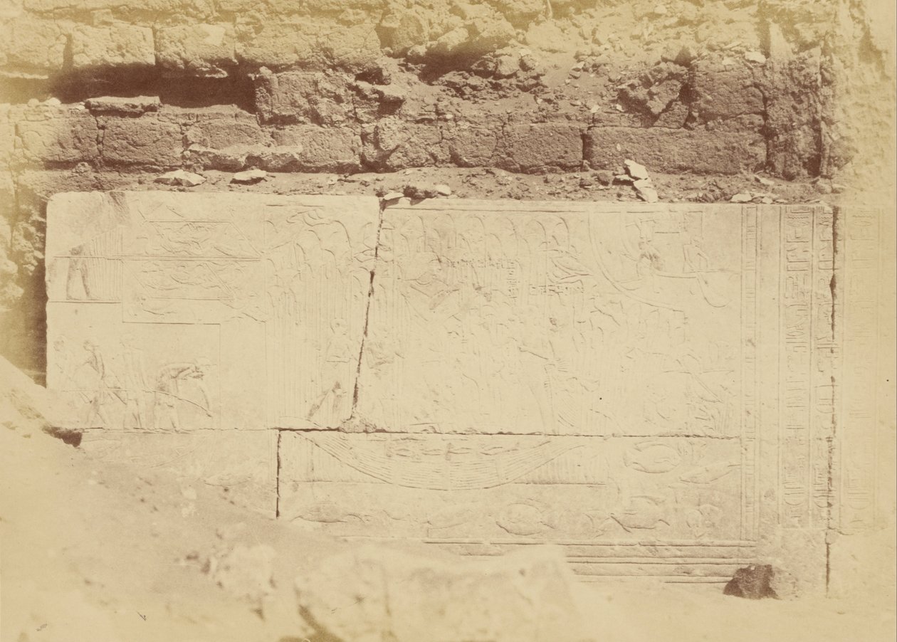 Sakkarah, inscripciones de la tumba de Ptah-Mes de Théodule Devéria