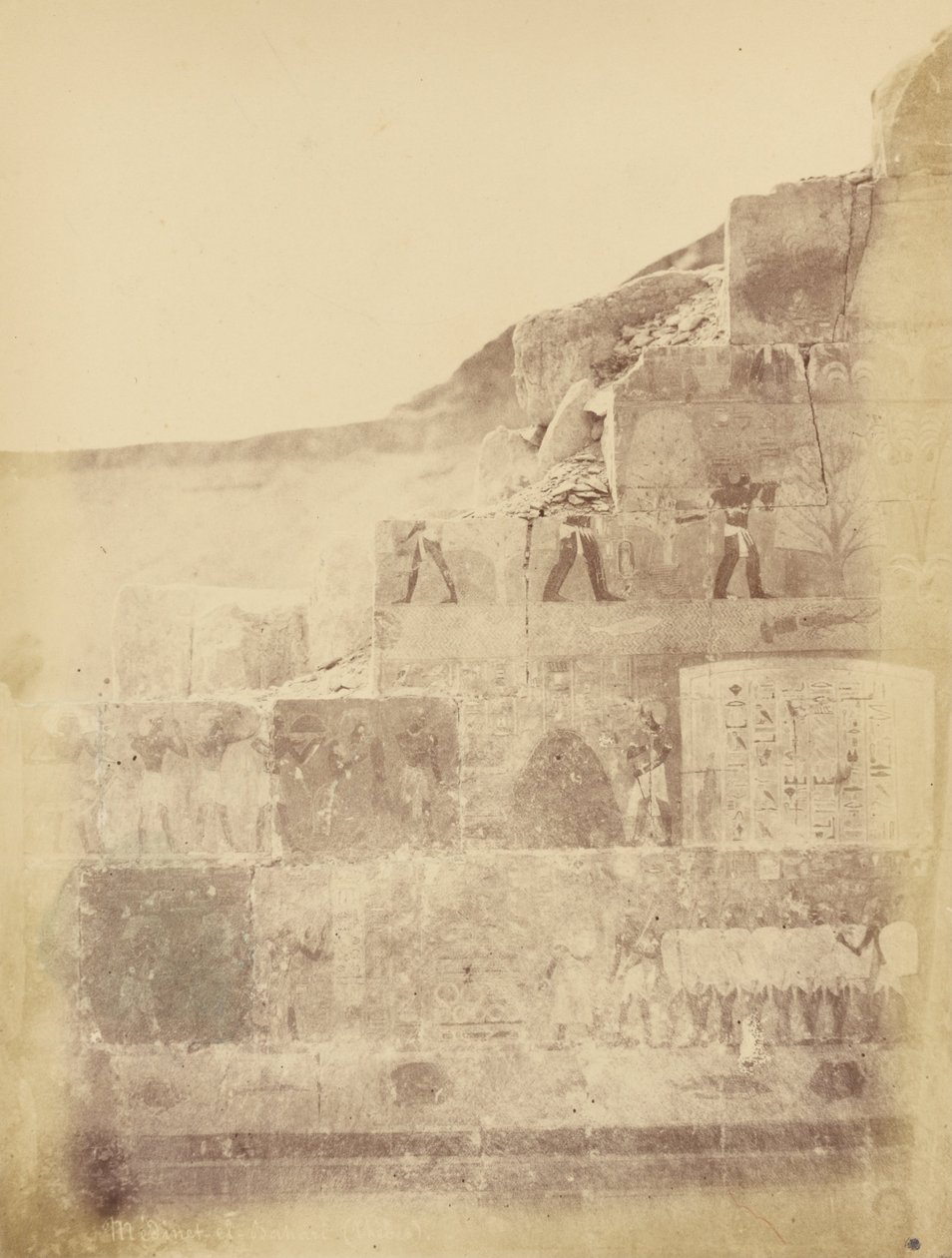 Médinet-el-Bahari (Tebas) de Théodule Devéria